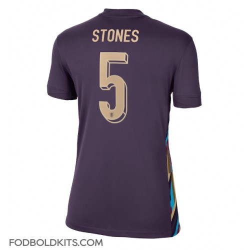 England John Stones #5 Udebanetrøje Dame EM 2024 Kortærmet